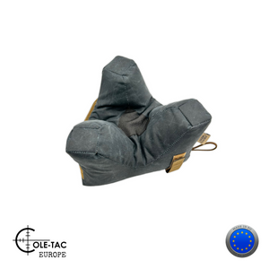 Waxed Tricorne Bag, baricade bag, shooting bag , coletac